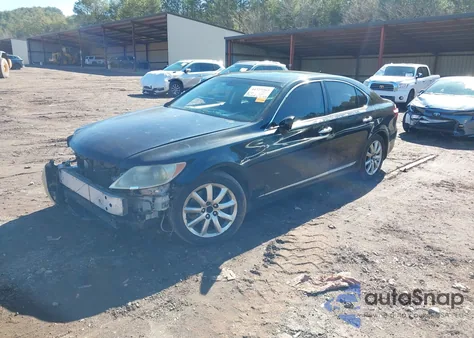 2007 Lexus Ls 460 from USA, damaged, VIN JTHBL46F875019622